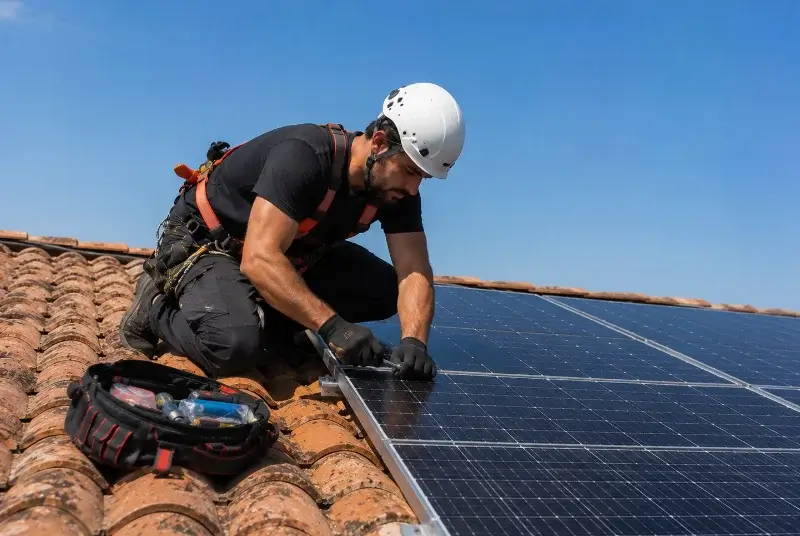 Maintenance et monitoring de panneaux solaires à Septèmes-les-Vallons